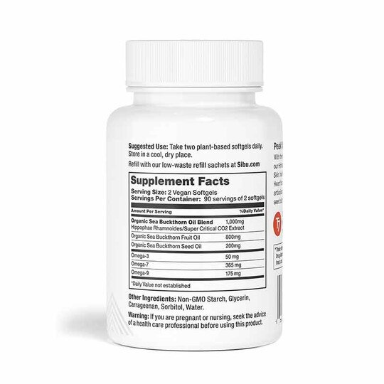 Sea Buckthorn Oil Softgels, SIB